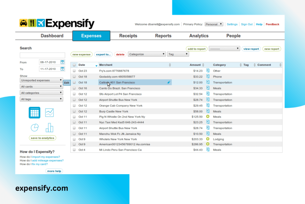 Best Expense Report Software