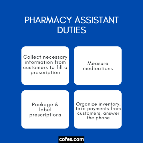 Pharmacy Assistant Duties