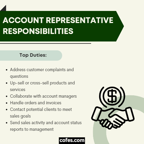 Account Representative Responsibilities