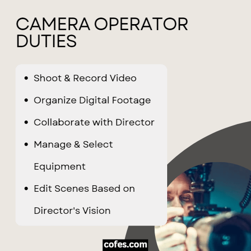 Camera Operator Duties
