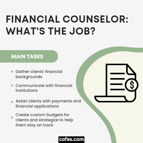 Financial Counselor Duties