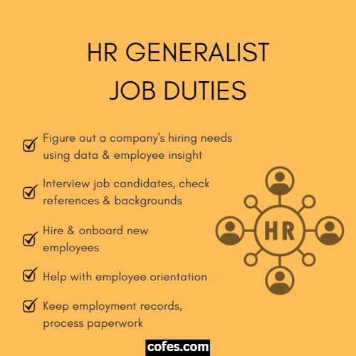 HR Generalist Duties