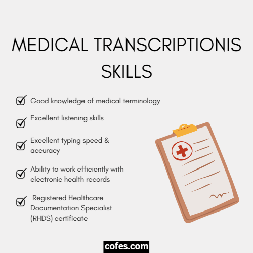 Medical Transcriptionist Skills