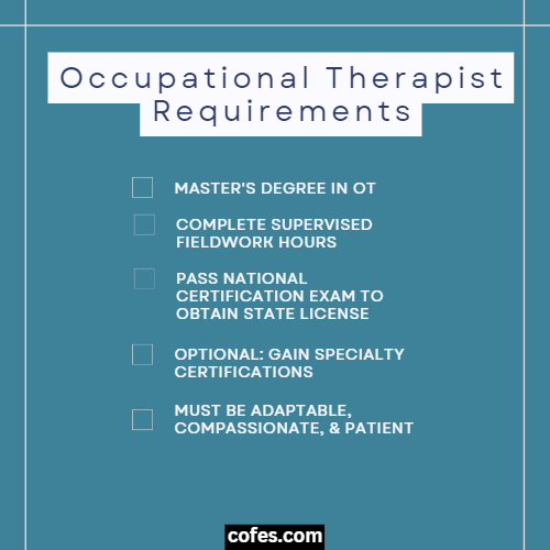 Occupational Therapist Requirements