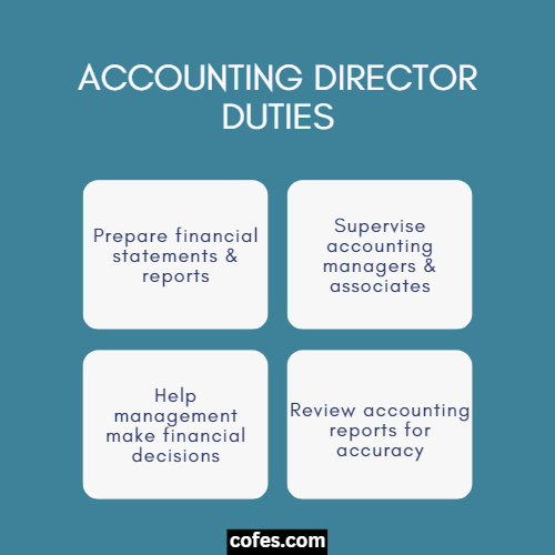Accounting Director Duties