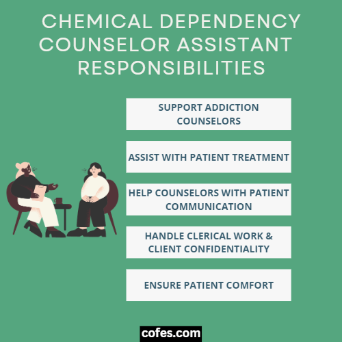 Chemical Dependency Counselor Assistant Responsibilities