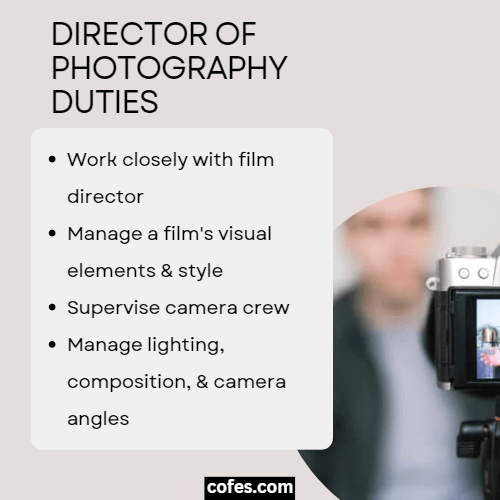 Director of Photography Duties
