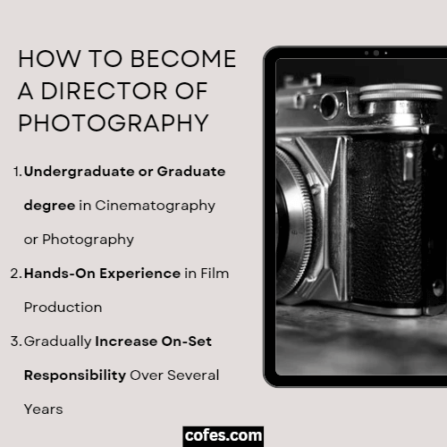 How to Become a Director of Photography