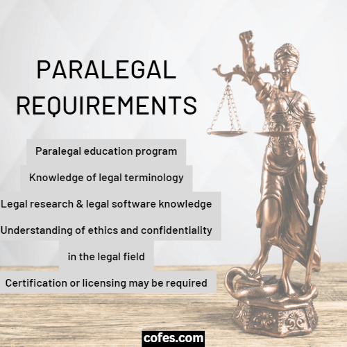 Paralegal Requirements